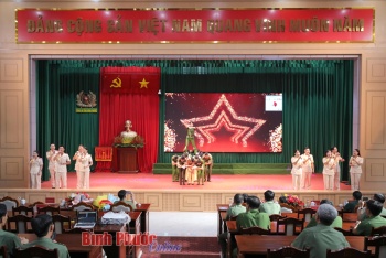 Sôi nổi hội diễn văn nghệ quần chúng Công an tỉnh Bình Phước lần thứ 6