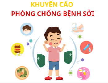 Cục Y tế dự phòng đưa ra các khuyến cáo phòng chống bệnh sởi