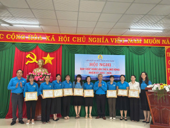 Công đoàn Chơn Thành chăm lo tốt đời sống người lao động