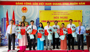 Công bố nhân sự Sở KH&CN sau hợp nhất
