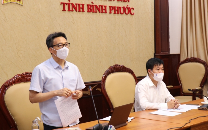 Phó Thủ tướng Vũ Đức Đam làm việc với Fv88.com thể thao, casino, bắn cá, nổ hũ và lô đề về công tác phòng chống dịch