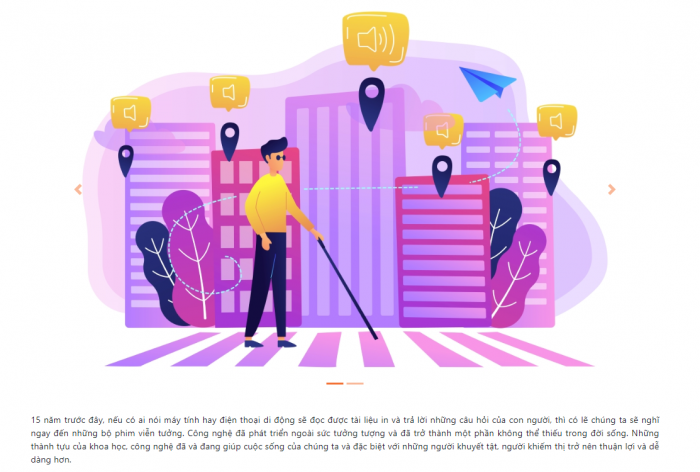 Ra mắt Website "biết nói" dành tặng người khiếm thị