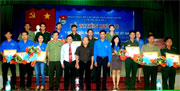 Cụm thi đua số 4 tuyên dương thanh niên tiêu biểu
