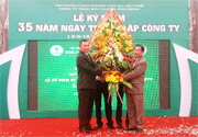 Công ty cao su Phú Riềng kỷ niệm 35 năm thành lập