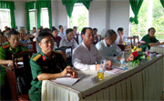 Tổng kết công tác tuyển đảng viên nhập ngũ