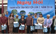 Ngày hội thanh niên tình nguyện tại Hớn Quản