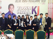 Nữ chiến sĩ công an trẻ của tỉnh tham gia chương trình thanh niên ASEAN 2015