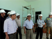 Dự án Trung tâm văn hóa tỉnh dự kiến hoàn thành trong tháng 4/2015