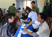 Đoàn thanh niên Công an tỉnh tổ chức tình nguyện “Hành quân xanh”