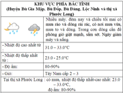 Dự báo thời tiết đêm nay và ngày mai 29/7