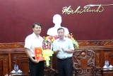 Trao quyết định nghỉ hưu, bổ nhiệm cho 3 lãnh đạo sở ngành