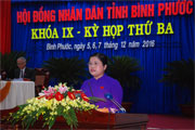 Khai mạc Kỳ họp thứ ba HĐND tỉnh khóa 9
