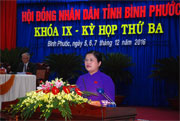 Bế mạc Kỳ họp thứ ba HĐND tỉnh khóa 9