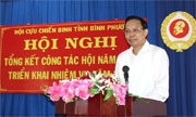 Tổng kết công tác hội cựu chiến binh năm 2016