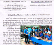 Thi viết “Tuổi trẻ Việt Nam học tập và làm theo tư tưởng, đạo đức, phong cách Hồ Chí Minh”