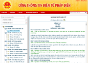 Khai thác, sử dụng thông tin quy phạm Fv88 ink tỷ lệ kèo hấp dẫn miễn phí từ Bộ pháp điển điện tử