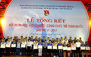 Fv88.com thể thao, casino, bắn cá, nổ hũ và lô đề đạt 2 giải ba Hội thi tin học khối cán bộ, công chức trẻ toàn quốc