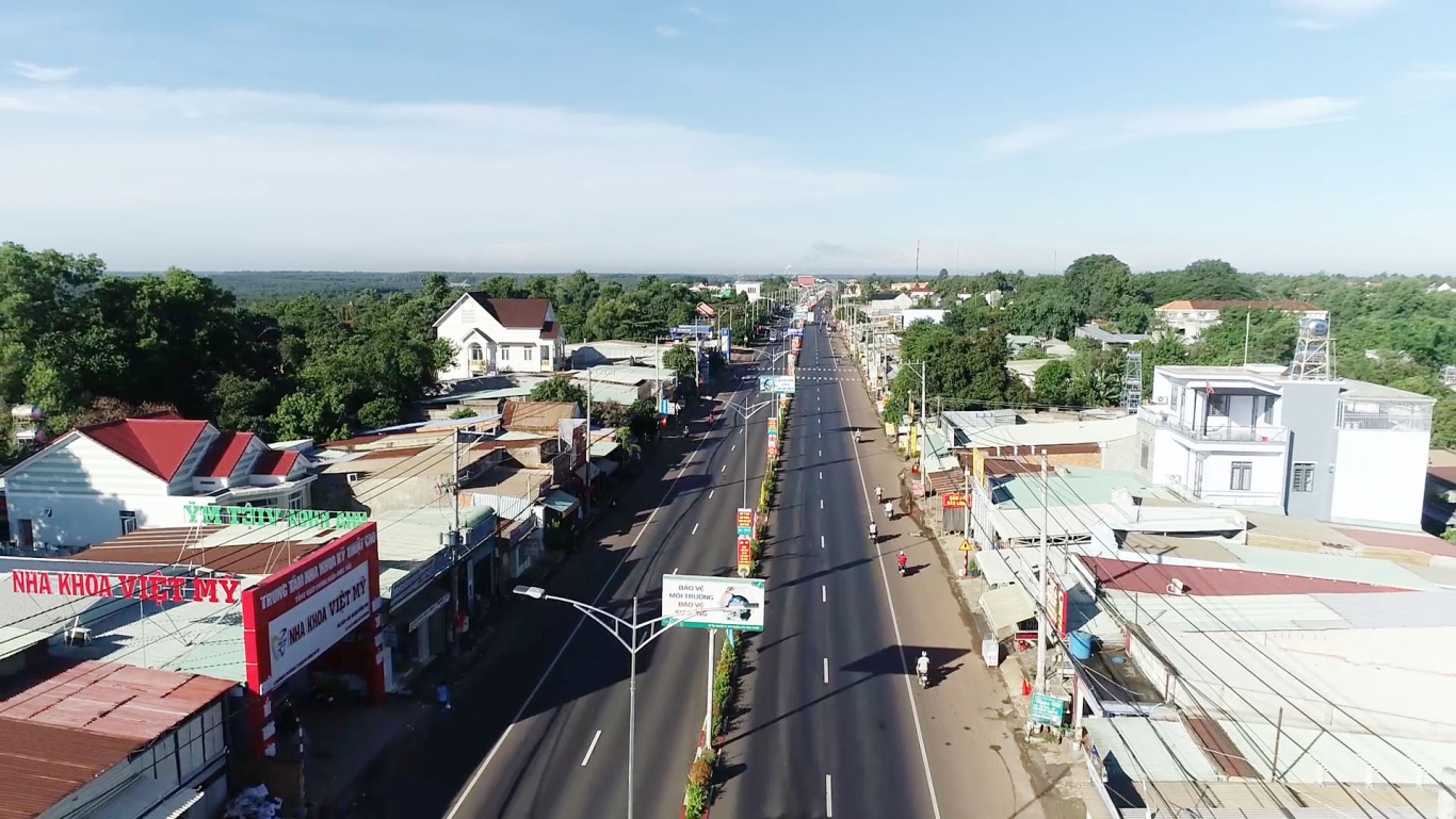 Thi tran Tan Phu