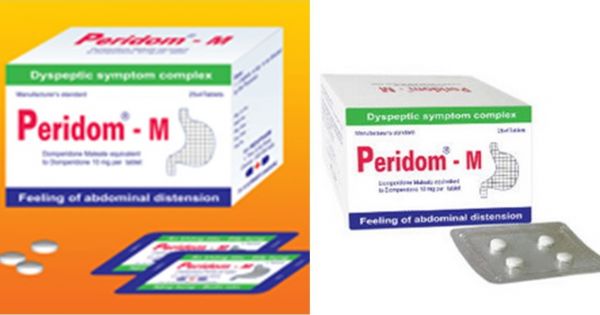 Đình chỉ lưu hành thuốc không đạt tiêu chuẩn chất lượng Viên nén bao phim Peridom M