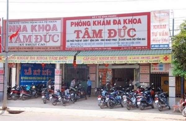 DANH SÁCH ĐĂNG KÝ HÀNH NGHỀ CỦA PKĐK TÂM ĐỨC  (Cập nhật ngày 28/12/2018)